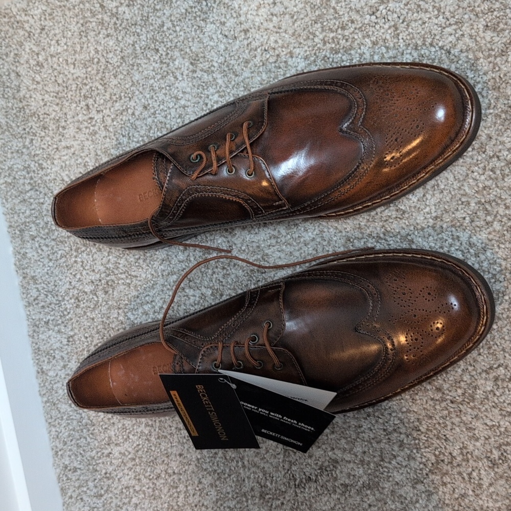 Beckett Simonon Size 12 Mens Royce Longwings